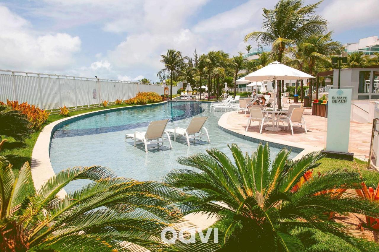 Qavi - Flat Resort Beira Mar Cotovelo #Inmare322 Parnamirim Εξωτερικό φωτογραφία