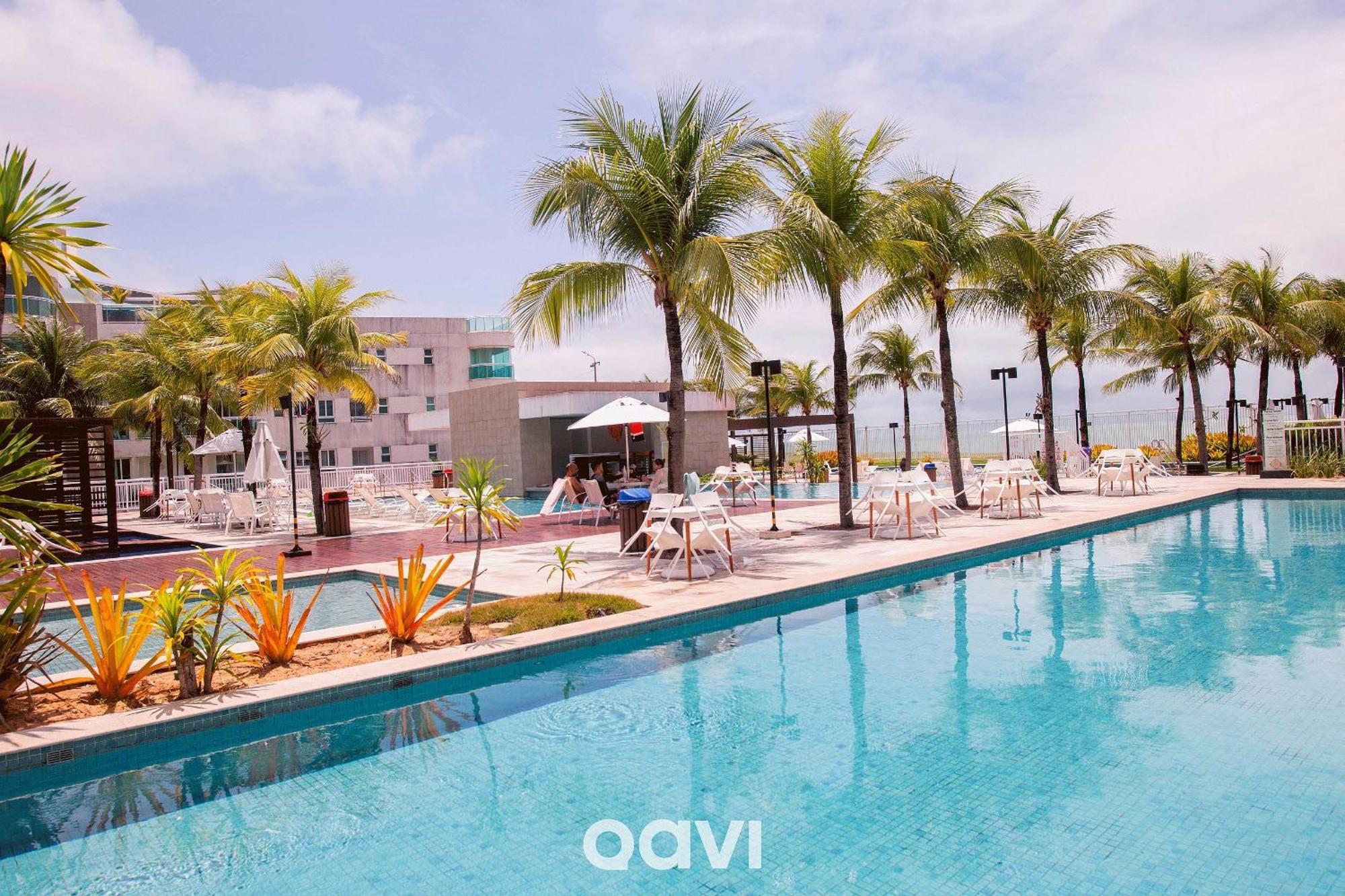 Qavi - Flat Resort Beira Mar Cotovelo #Inmare322 Parnamirim Εξωτερικό φωτογραφία
