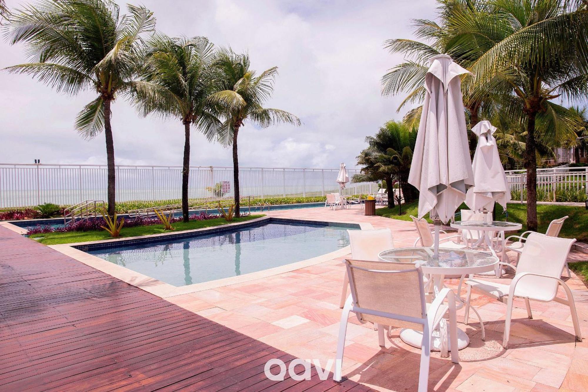 Qavi - Flat Resort Beira Mar Cotovelo #Inmare322 Parnamirim Εξωτερικό φωτογραφία