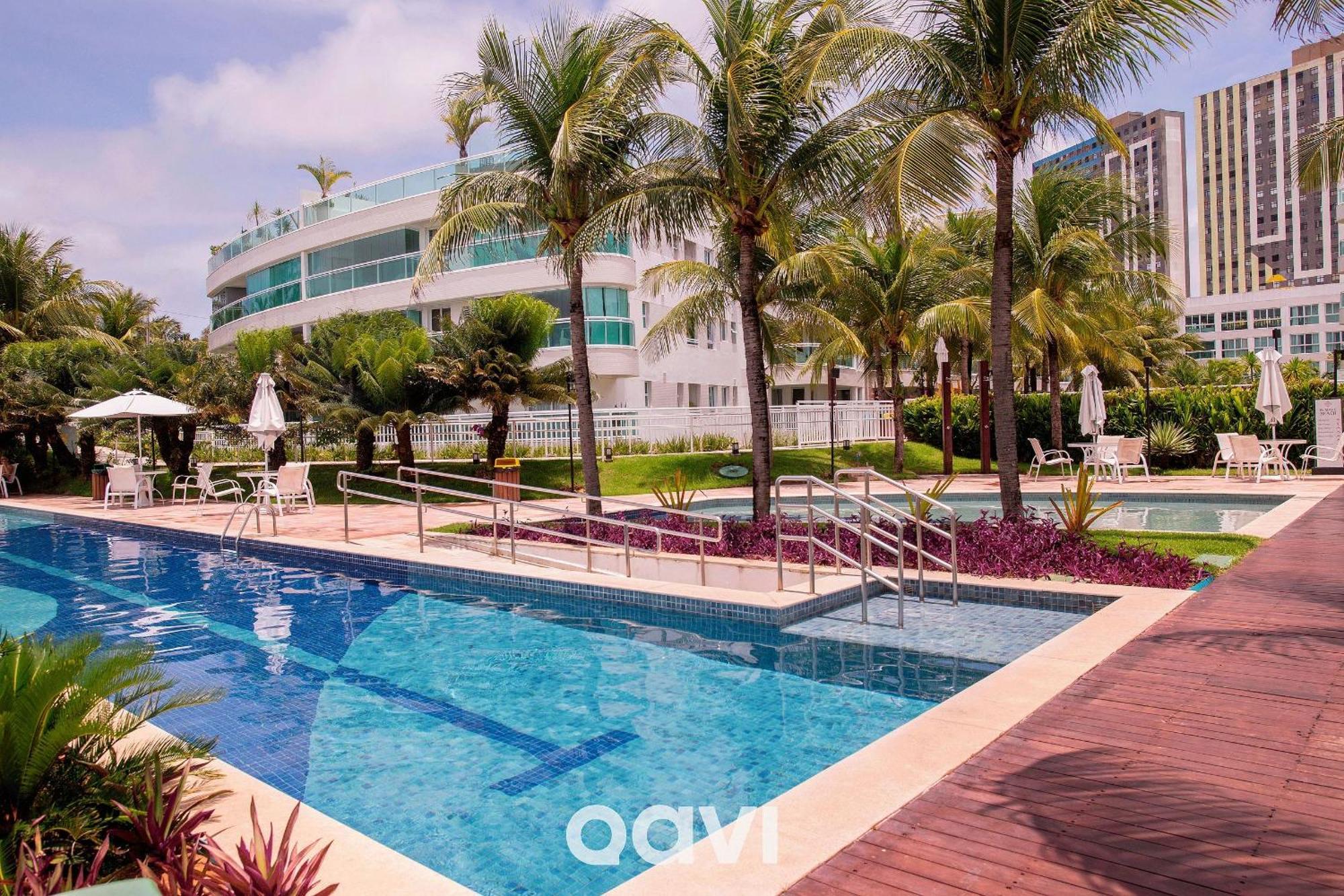 Qavi - Flat Resort Beira Mar Cotovelo #Inmare322 Parnamirim Εξωτερικό φωτογραφία