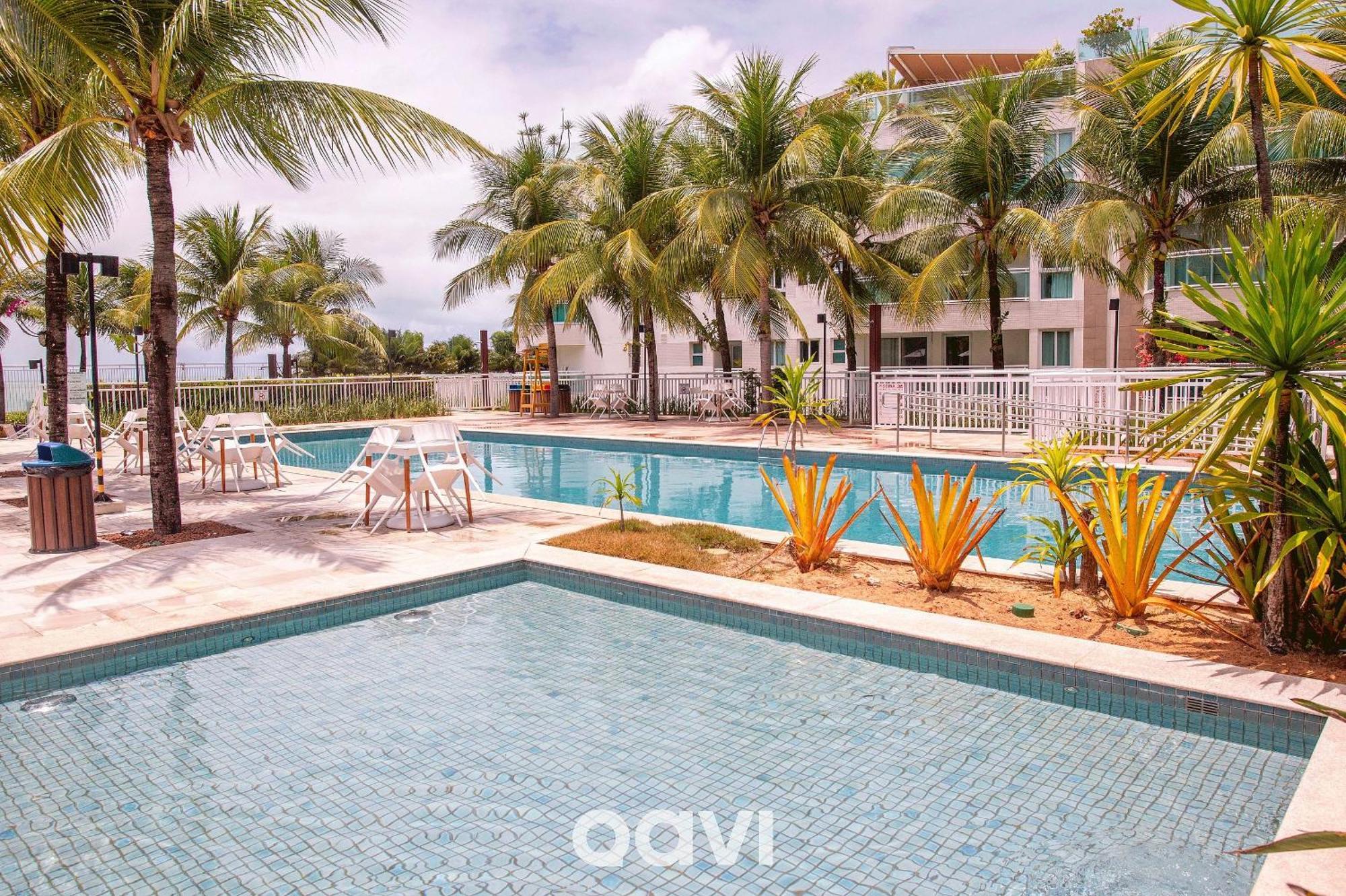 Qavi - Flat Resort Beira Mar Cotovelo #Inmare322 Parnamirim Εξωτερικό φωτογραφία